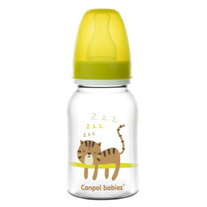 Бутылочка Canpol babies Африка, пластик, соска силикон, 0m+, 120мл