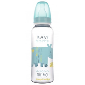 Бутылочка Canpol babies Африка, пластик, соска силикон, 12m+, 250мл