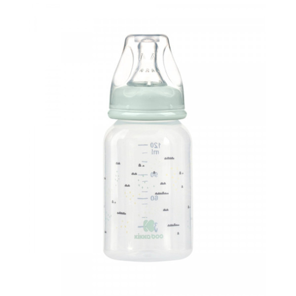 Бутылочка Kikkaboo Savanna 20212, пластик, силикон, 0m+, 120мл