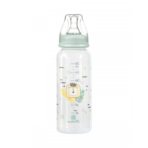 Бутылочка Kikkaboo Savanna 20212, пластик, силикон, 3m+, 240мл