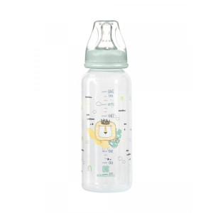 Бутылочка Kikkaboo Savanna 20212, пластик, силикон, 3m+, 240мл