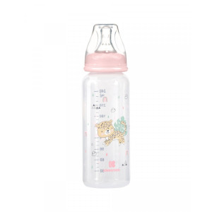 Бутылочка Kikkaboo Savanna 20212, пластик, силикон, 3m+, 240мл