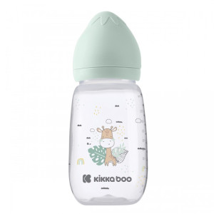 Бутылочка Kikkaboo Savanna, пластик, силикон, 0m+, 310мл
