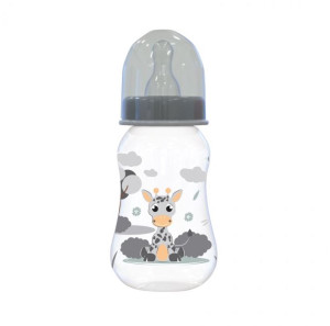 Бутылочка Lorelli Animals Africa, пластик, силикон, 0m+, 125 мл