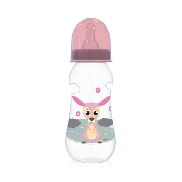 Бутылочка Lorelli Animals Africa, пластик, силикон, 0m+, 250 мл