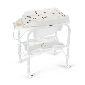 Столик для пеленания CAM Cambio Bebe Amore Mio с ванночкой