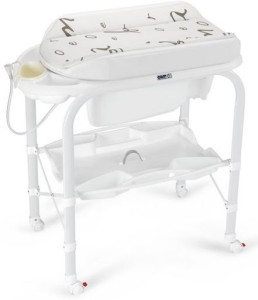 Столик для пеленания CAM Cambio Bebe Amore Mio с ванночкой