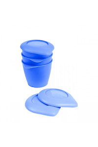 Набор столовый Canpol babies Basic: чашка с крышкой, пищевые контейнеры, 3 шт., 140 мл