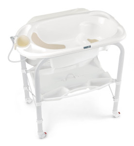 Столик для пеленания CAM Cambio Bebe Amore Mio с ванночкой