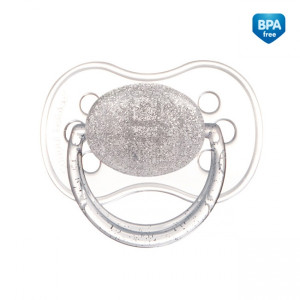 Пустышка анатомическая Canpol babies Moonlight, латекс, 18m+, категория C, 1шт.  