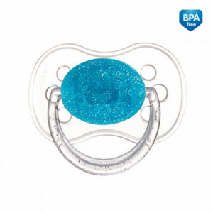 Пустышка анатомическая Canpol babies Moonlight, латекс, 18m+, категория C, 1шт.  