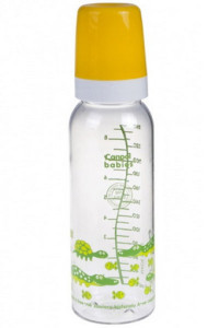 Бутылочка Canpol babies Африка, для кормления, пластик, соска силикон, 250 мл 