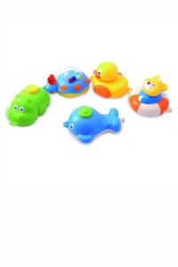 Набор игрушек для купания Canpol babies Паровозик, 5 шт.
