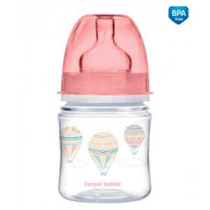 Бутылочка Canpol babies Easy Start IN THE CLOUDS с широким горлышком, пластик, соска силикон, 120 мл