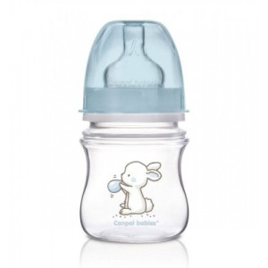 Бутылочка Canpol babies Easy Start Little Cutie с широким горлышком, пластик, соска силикон, 120 мл