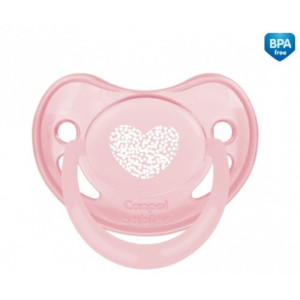 Пустышка анатомическая Canpol babies Pastelove, силикон, 6-18m, 1шт.