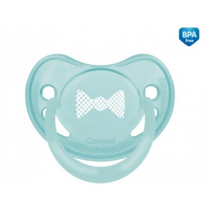 Пустышка анатомическая Canpol babies Pastelove, силикон, 6-18m, 1шт.