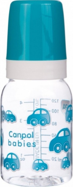Бутылочка Canpol babies, для кормления, тритан, соска силикон, 120 мл