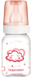 Бутылочка Canpol babies, стекло, соска силикон, 120 мл