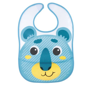 Нагрудник Canpol Babies Hello Little, на липучке, с карманом