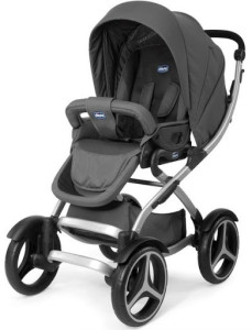 Коляска универсальная Chicco Duo Arctic 2в1, зимние колеса