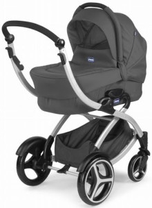 Коляска универсальная Chicco Duo Arctic 2в1, зимние колеса