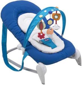 Кресло - качалка Chicco Hoopla, шезлонг для новорожденных