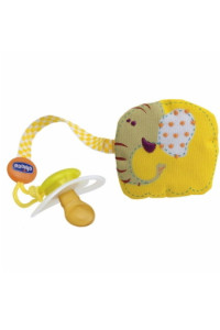Карабин для пустышки Chicco с мягкой игрушкой