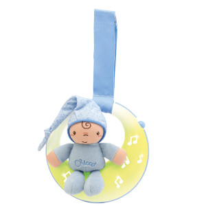 Игрушка музыкальная на кроватку Chicco Good night Moon, для мальчиков