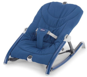 Кресло - качалка Chicco Pocket Relax, с сумкой, шезлонг для новорожденных