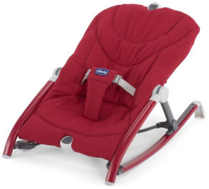 Кресло - качалка Chicco Pocket Relax, с сумкой, шезлонг для новорожденных