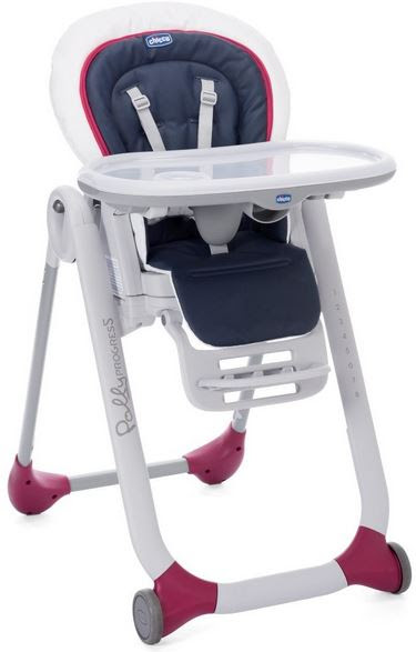 Стульчик для кормления Chicco Polly Progress 5 в 1, кресло для новорожденного, коллекция 2017г.