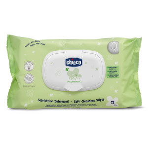 Салфетки мягкие Chicco Baby Moments, влажные, 72 шт.