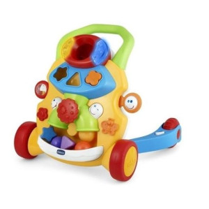 Игрушка развивающая Chicco Первые шаги, ходунки - игровой центр, желтый, коллекция 2017г.