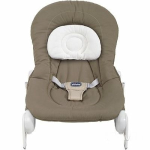 Кресло - качалка Chicco Hoopla, шезлонг для новорожденных