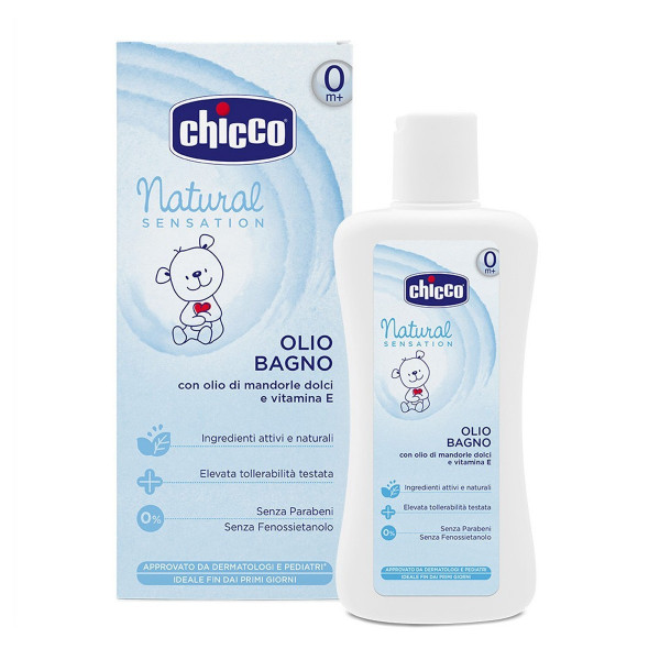 Масло для купания Chicco Natural Sensation, 200 мл