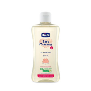 Масло для ванны Chicco Baby Moments, для чувствительной кожи, 200мл