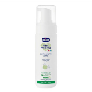 Шампунь-кондиционер Chicco Baby Moments Kids Без слез, мусс, 150 мл
