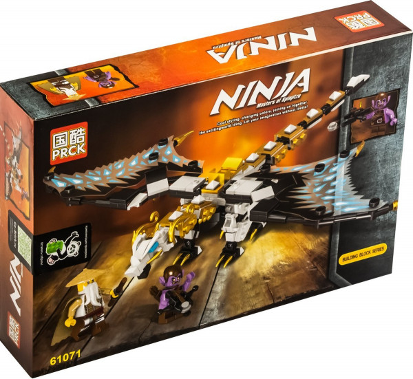 Конструктор 61071 Боевой дракон мастера Ву, 305 деталей