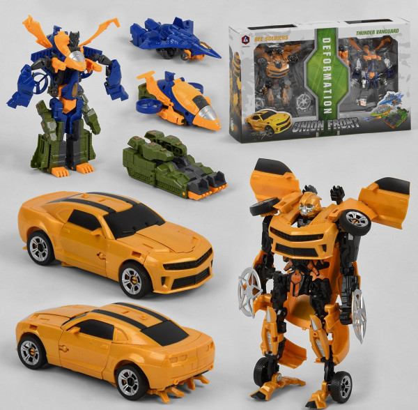Набор роботов - трансформеров Union Front HD 50