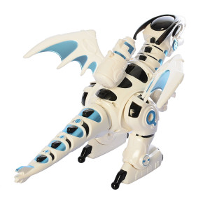 Динозавр Battle Dragon 0830, ходит, стреляет, с музыкой и светом, 34см