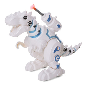 Динозавр Battle Dinosaur 0839, ходит, стреляет, с музыкой и светом, 25 см
