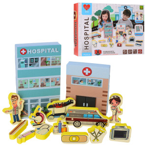 Игра 8929 Госпиталь, пазлы, 36 предметов