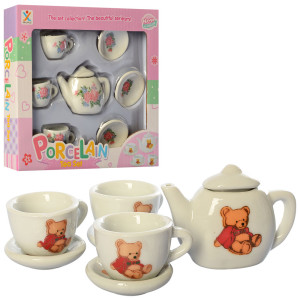 Игровой набор Чайный сервиз 808-D27-28, фарфоровый, на 3 персоны