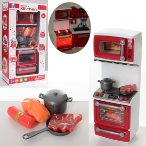 Игровой набор 66081 Кухня с посудой, со звуком и светом