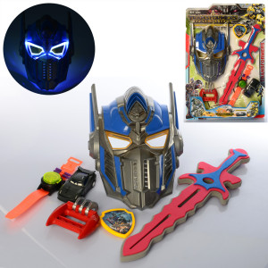 Набор с оружием Transformers 119A-1, меч, шлем, с музыкой и светом