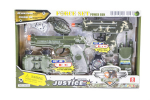 Игровой набор Force Set Военное снаряжение, со звуком и светом