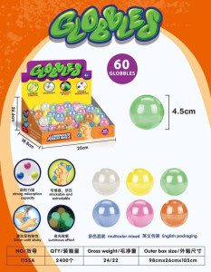 Игрушка-антистресс Шар Globbles 1155A, светящийся
