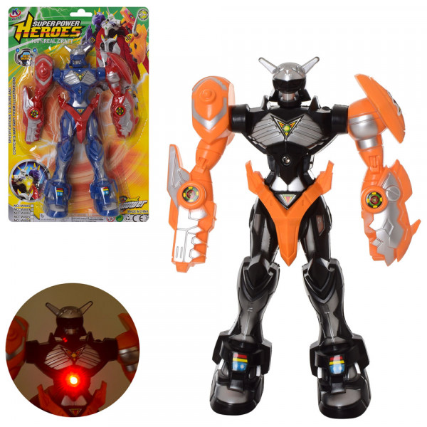 Робот Super Power Heroes W 809 A1, со светом, 23см