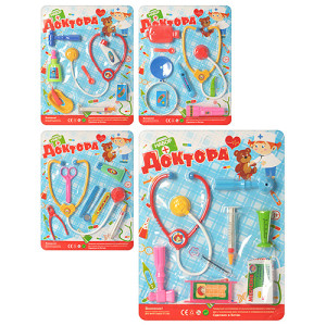 Игрушка 8018ABCD Набор доктора, 8 предметов